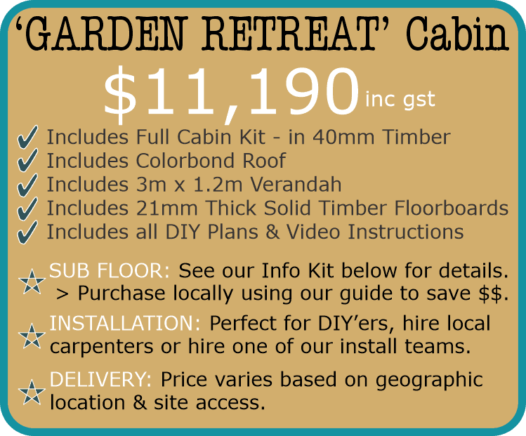 Cabinlife Garden Retreat Timber Cabin 