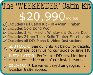 Cabinlife Weekender Cabin July 22